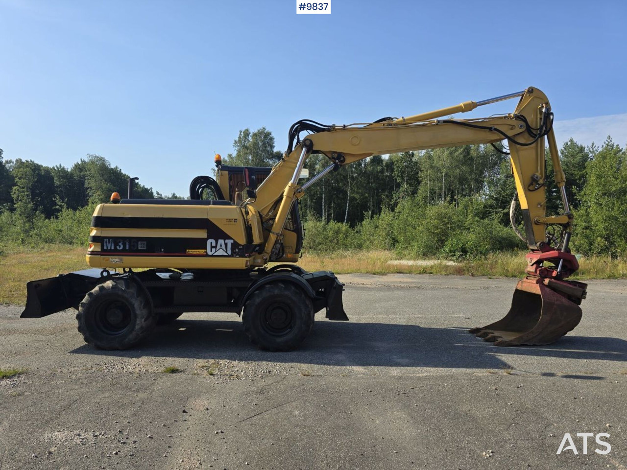 Wheel Excavator CAT M315 (See Video) - Τροχοφόρος εκσκαφέας: φωτογραφία 2 Wheel Excavator CAT M315 (See Video) - Τροχοφόρος εκσκαφέας: φωτογραφία 2