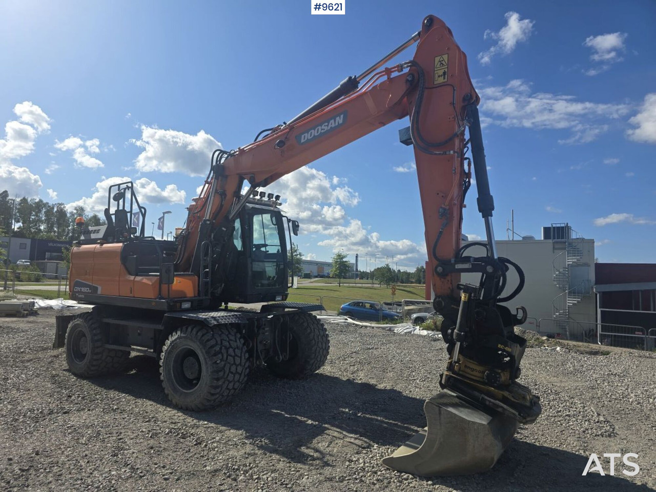 Wheeled Excavator Doosan DX160W with attachment and trailer - Τροχοφόρος εκσκαφέας: φωτογραφία 2 Wheeled Excavator Doosan DX160W with attachment and trailer - Τροχοφόρος εκσκαφέας: φωτογραφία 2
