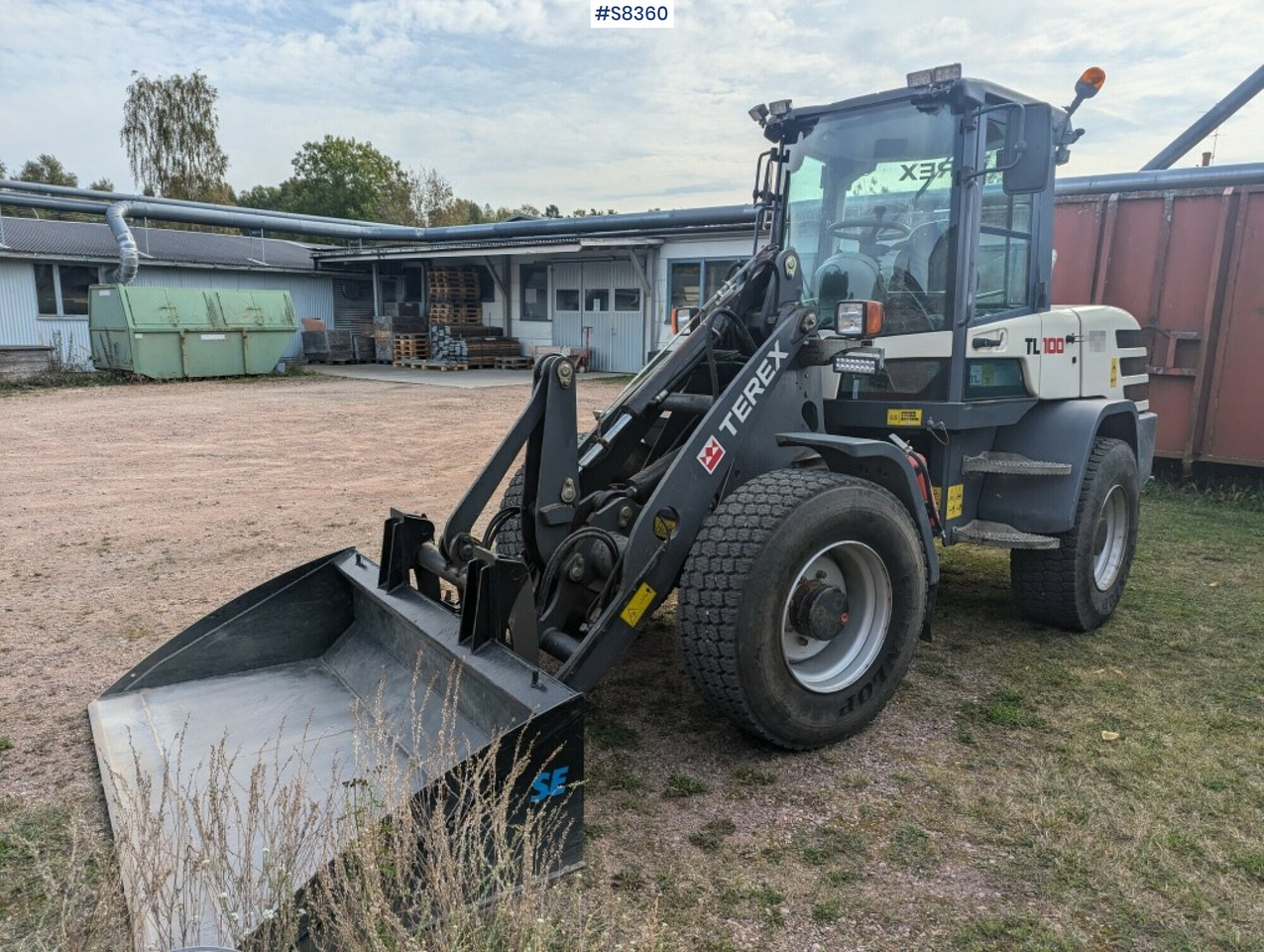 Wheeled Loader Terex TL100 with gear - Ελαστιχοφόρος φορτωτής: φωτογραφία 1 Wheeled Loader Terex TL100 with gear - Ελαστιχοφόρος φορτωτής: φωτογραφία 1