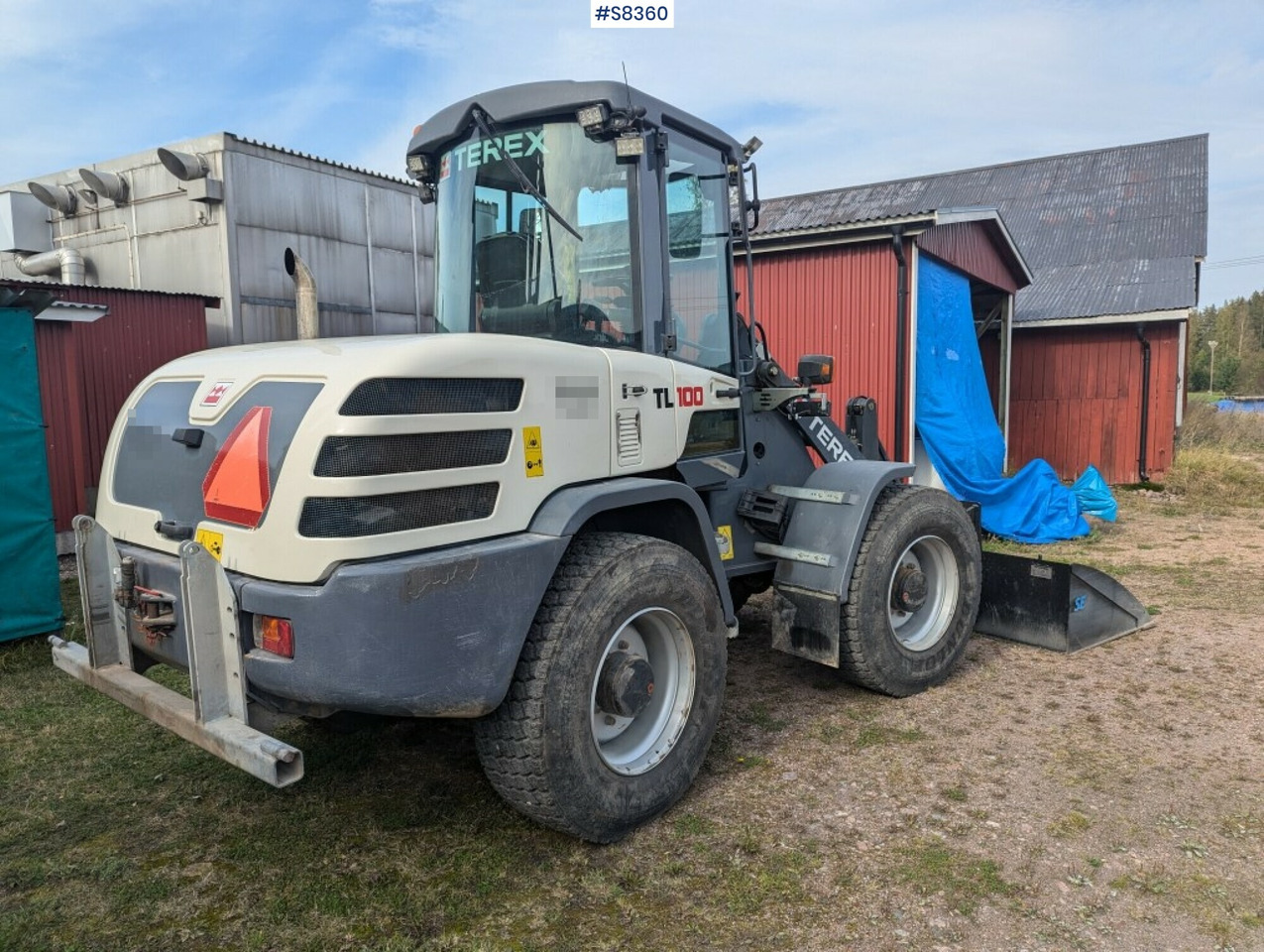 Wheeled Loader Terex TL100 with gear - Ελαστιχοφόρος φορτωτής: φωτογραφία 3 Wheeled Loader Terex TL100 with gear - Ελαστιχοφόρος φορτωτής: φωτογραφία 3