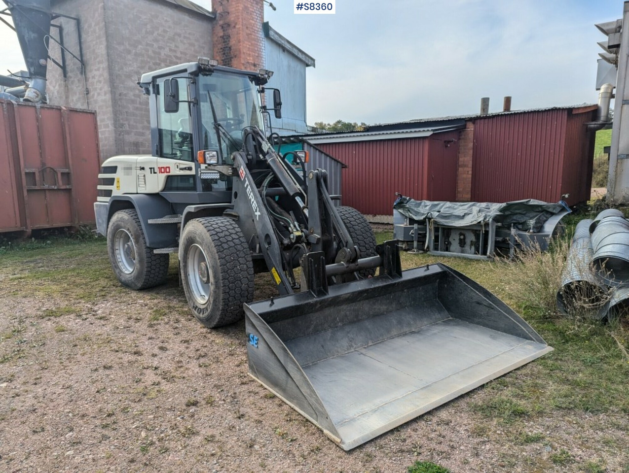 Wheeled Loader Terex TL100 with gear - Ελαστιχοφόρος φορτωτής: φωτογραφία 2 Wheeled Loader Terex TL100 with gear - Ελαστιχοφόρος φορτωτής: φωτογραφία 2