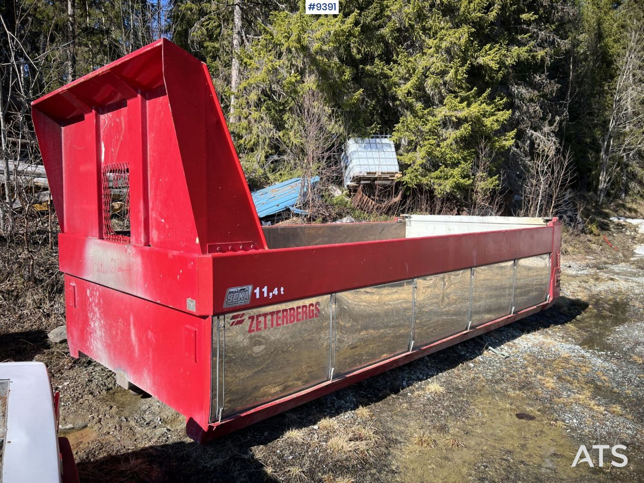 Zetterbergs EDK 6/5-54-10-D Flatbed with tipping piston - Ανοιχτό αμάξωμα: φωτογραφία 1 Zetterbergs EDK 6/5-54-10-D Flatbed with tipping piston - Ανοιχτό αμάξωμα: φωτογραφία 1