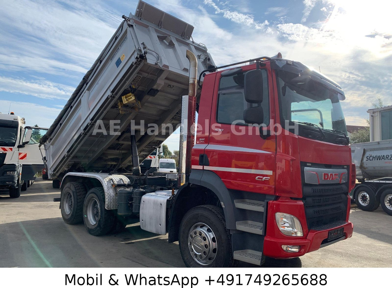 DAF CF 530 6x4 Meiller *Bobmatik/12m³/Standklima/AHK - Φορτηγό ανατρεπόμενο: φωτογραφία 1 DAF CF 530 6x4 Meiller *Bobmatik/12m³/Standklima/AHK - Φορτηγό ανατρεπόμενο: φωτογραφία 1