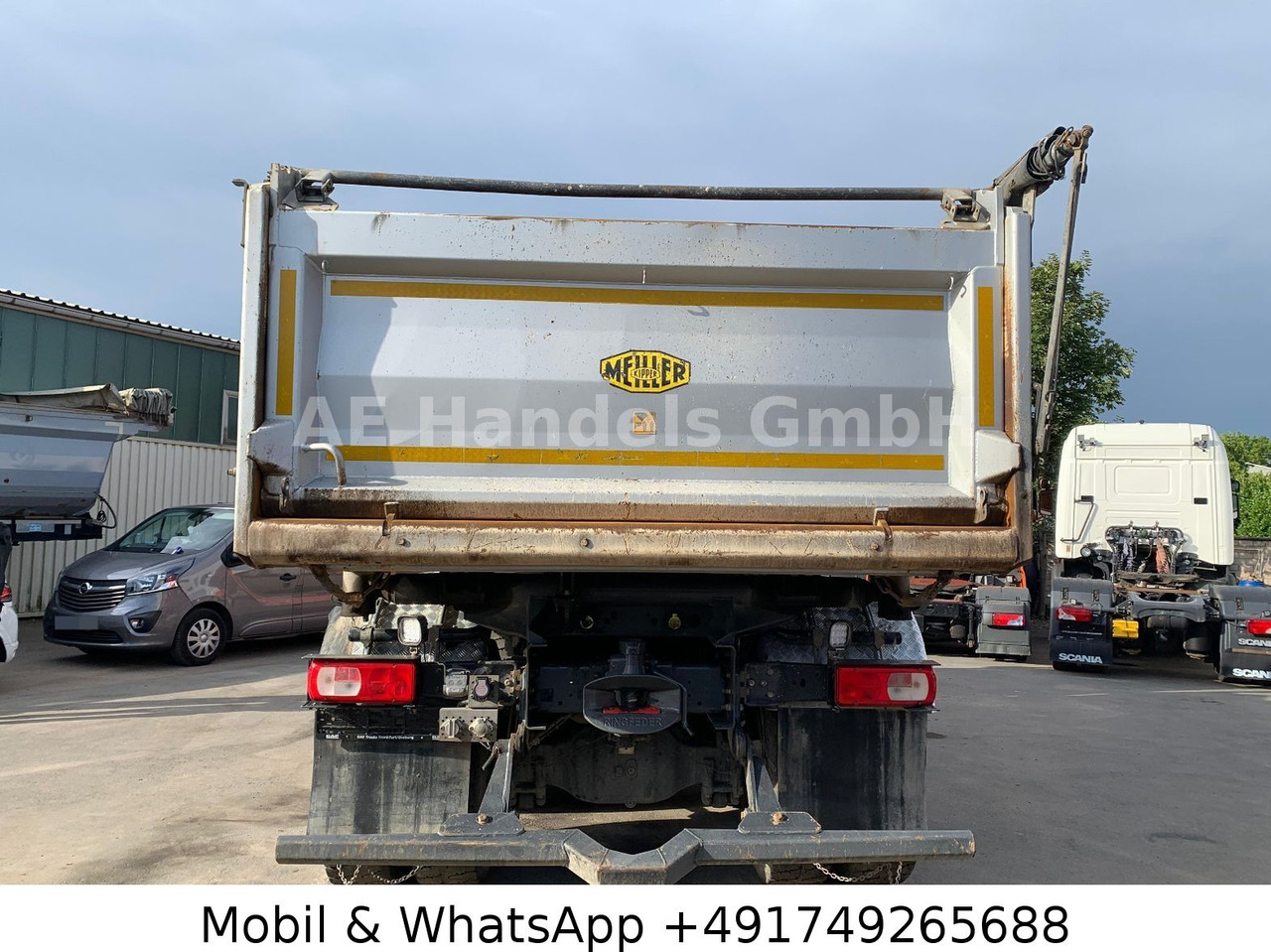 DAF CF 530 6x4 Meiller *Bobmatik/12m³/Standklima/AHK - Φορτηγό ανατρεπόμενο: φωτογραφία 5 DAF CF 530 6x4 Meiller *Bobmatik/12m³/Standklima/AHK - Φορτηγό ανατρεπόμενο: φωτογραφία 5