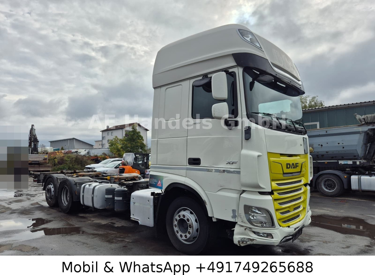 DAF XF480 SSC BDF *Retarder/Lift/ACC/2xTank/AHK/LDW - Φορτηγό μεταφοράς εμπορευματοκιβωτίων/ Κινητό αμάξωμα: φωτογραφία 2 DAF XF480 SSC BDF *Retarder/Lift/ACC/2xTank/AHK/LDW - Φορτηγό μεταφοράς εμπορευματοκιβωτίων/ Κινητό αμάξωμα: φωτογραφία 2