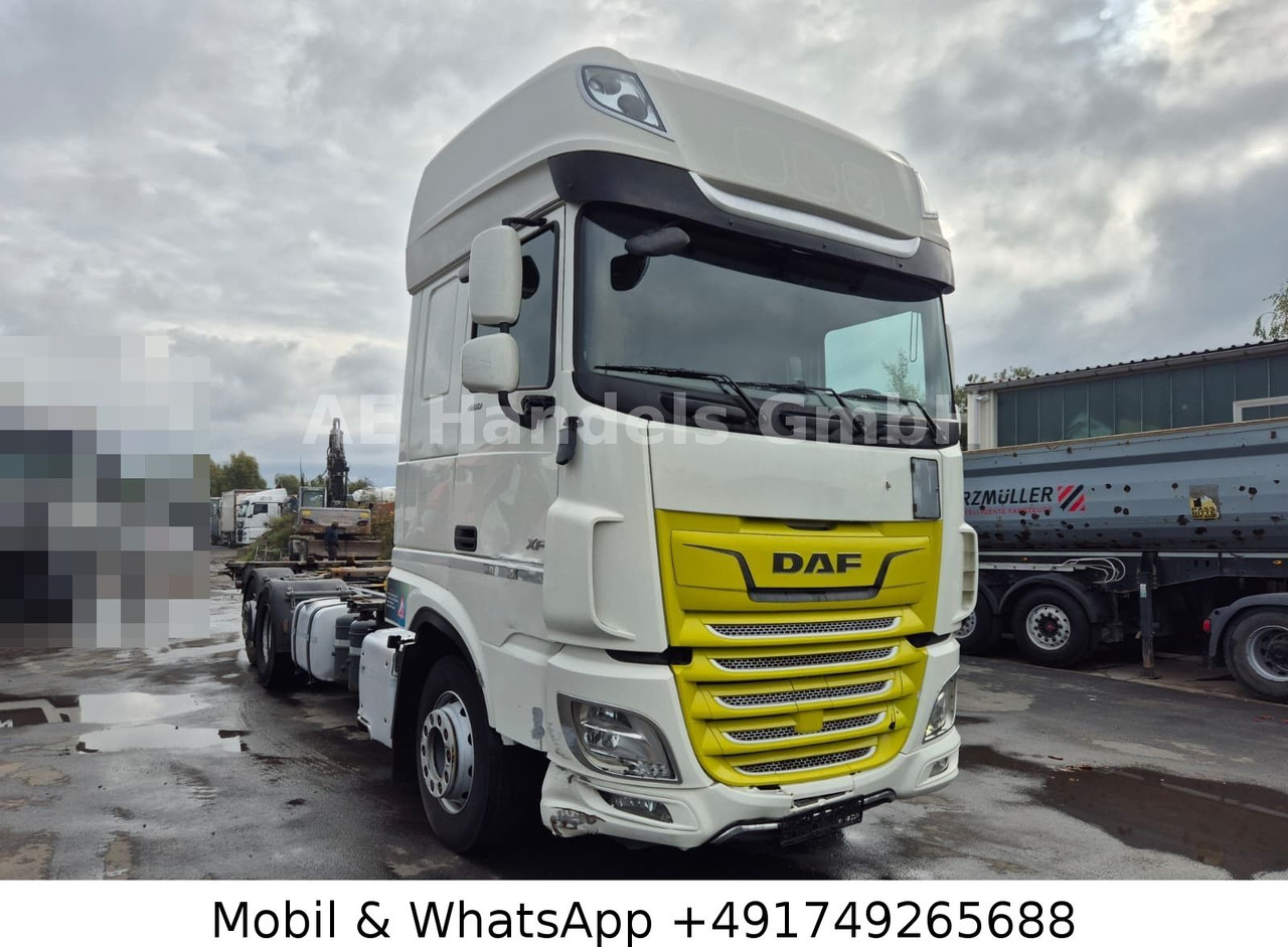 DAF XF480 SSC BDF *Retarder/Lift/ACC/2xTank/AHK/LDW - Φορτηγό μεταφοράς εμπορευματοκιβωτίων/ Κινητό αμάξωμα: φωτογραφία 1 DAF XF480 SSC BDF *Retarder/Lift/ACC/2xTank/AHK/LDW - Φορτηγό μεταφοράς εμπορευματοκιβωτίων/ Κινητό αμάξωμα: φωτογραφία 1