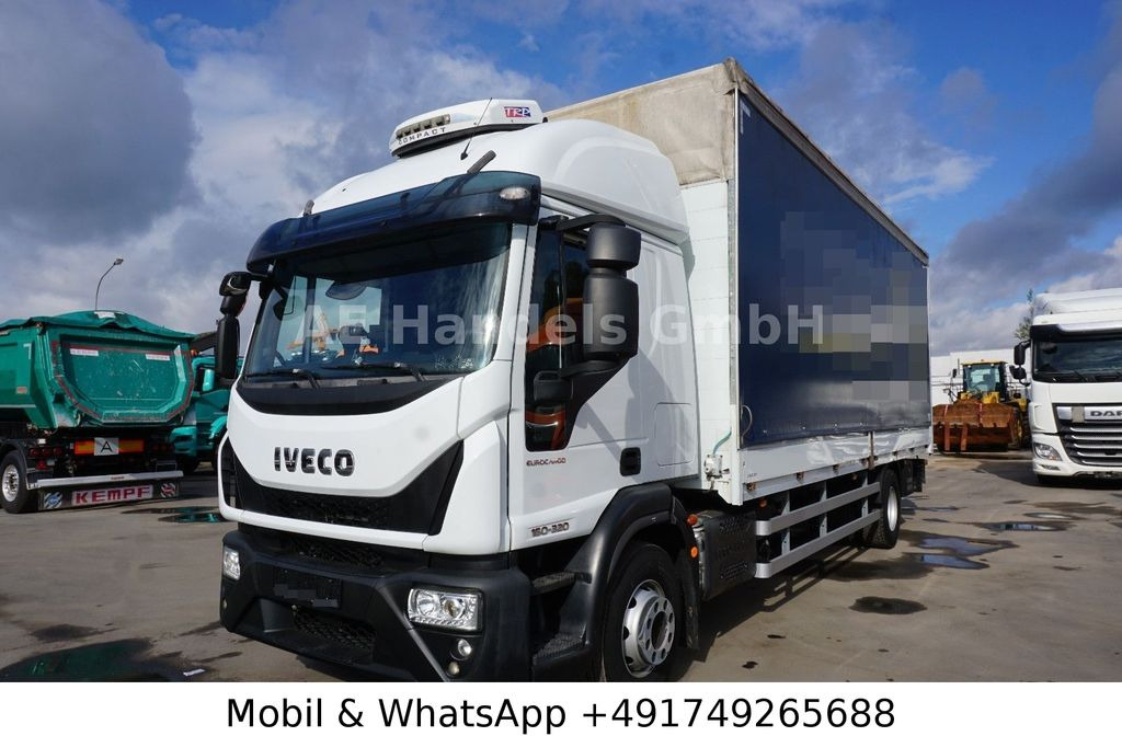 Iveco Eurocargo 160-320 High BL *Edscha/Tautliner/LBW - Φορτηγό μουσαμάς: φωτογραφία 1 Iveco Eurocargo 160-320 High BL *Edscha/Tautliner/LBW - Φορτηγό μουσαμάς: φωτογραφία 1
