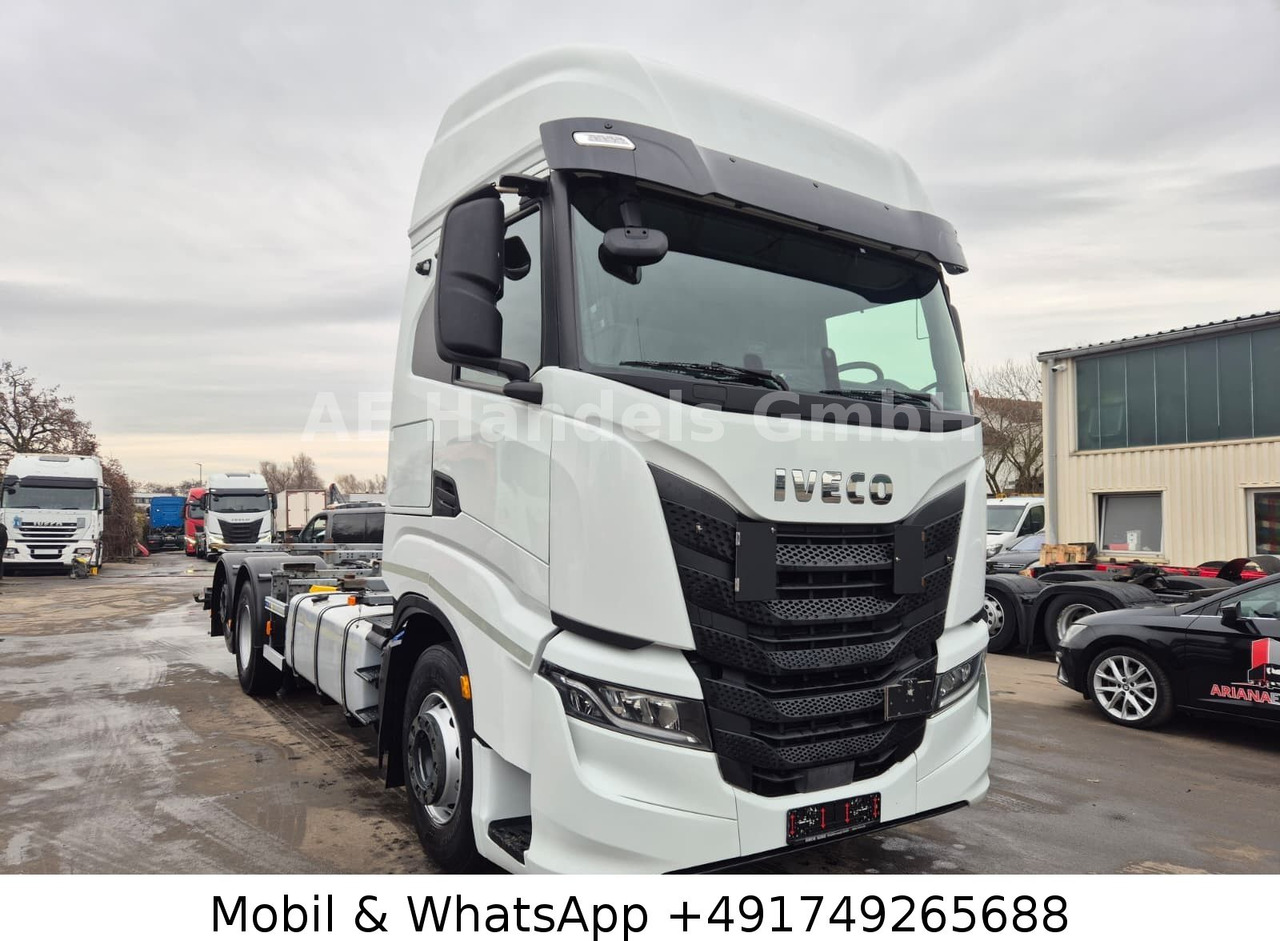 Iveco S-WAY 510 AS LL 6x2 BDF *Retarder/2xTank/AHK/ACC - Φορτηγό μεταφοράς εμπορευματοκιβωτίων/ Κινητό αμάξωμα: φωτογραφία 1 Iveco S-WAY 510 AS LL 6x2 BDF *Retarder/2xTank/AHK/ACC - Φορτηγό μεταφοράς εμπορευματοκιβωτίων/ Κινητό αμάξωμα: φωτογραφία 1