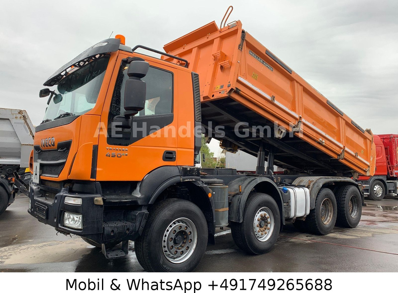 Iveco Trakker 450 E6 BB 8x4 Meiler *13m³/Bordmatik/AP - Φορτηγό ανατρεπόμενο: φωτογραφία 3 Iveco Trakker 450 E6 BB 8x4 Meiler *13m³/Bordmatik/AP - Φορτηγό ανατρεπόμενο: φωτογραφία 3