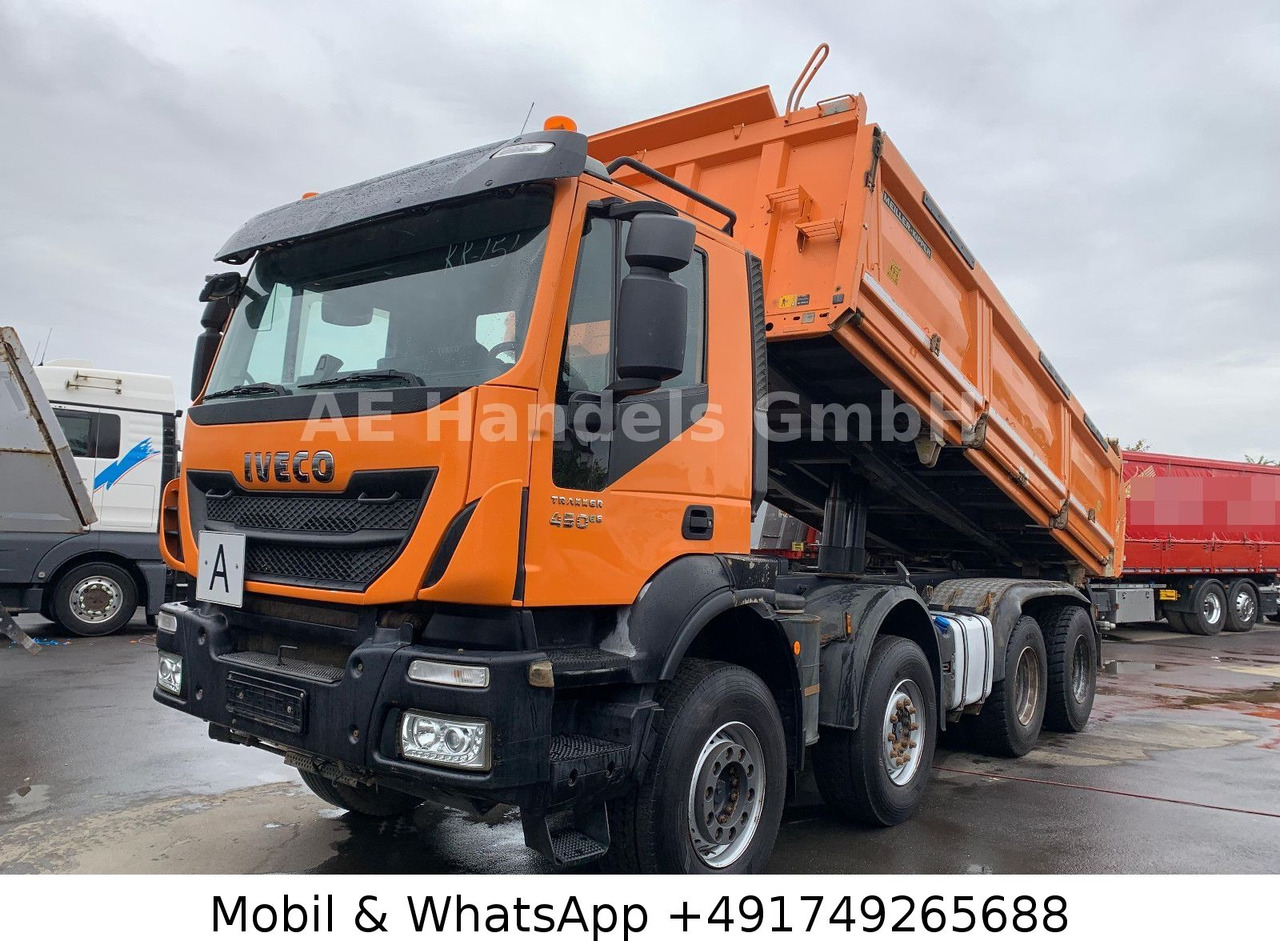 Iveco Trakker 450 E6 BB 8x4 Meiller *13m³/Bordmatik/AP - Φορτηγό ανατρεπόμενο: φωτογραφία 2 Iveco Trakker 450 E6 BB 8x4 Meiller *13m³/Bordmatik/AP - Φορτηγό ανατρεπόμενο: φωτογραφία 2