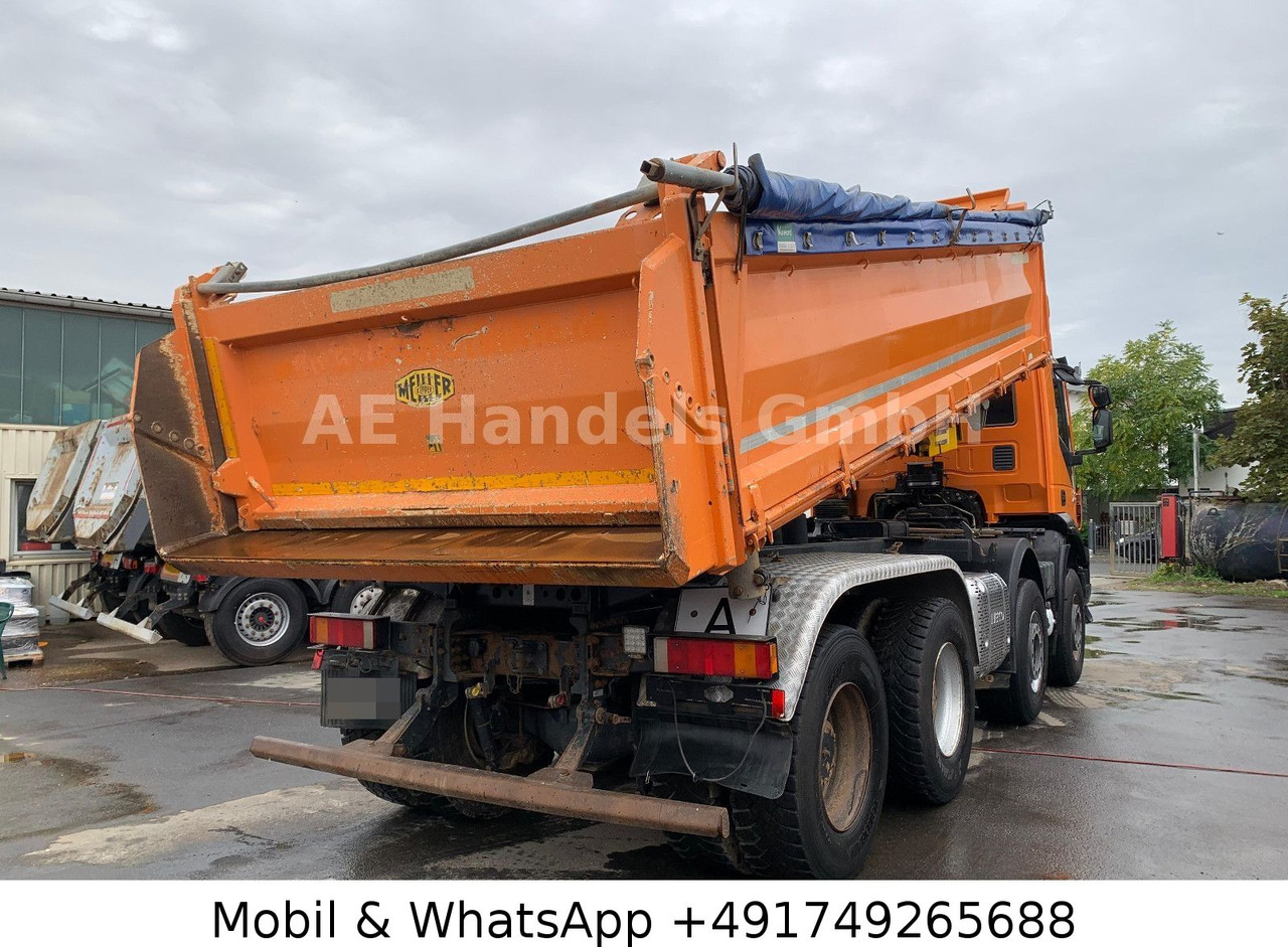 Φορτηγό ανατρεπόμενο Iveco Trakker 450 E6 BB 8x4 Meiller *13m³/Bordmatik/AP: φωτογραφία 8