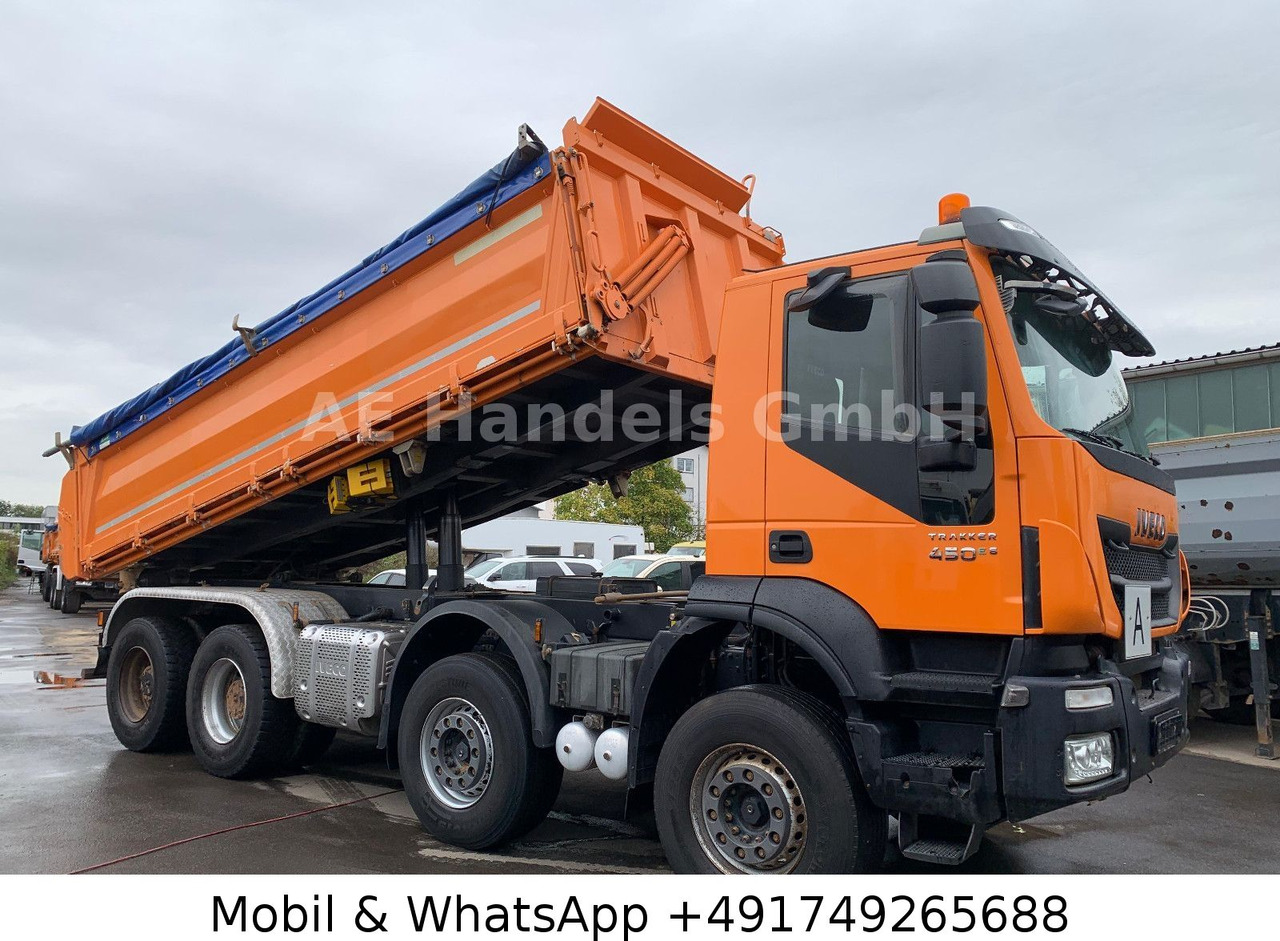Φορτηγό ανατρεπόμενο Iveco Trakker 450 E6 BB 8x4 Meiller *13m³/Bordmatik/AP: φωτογραφία 10