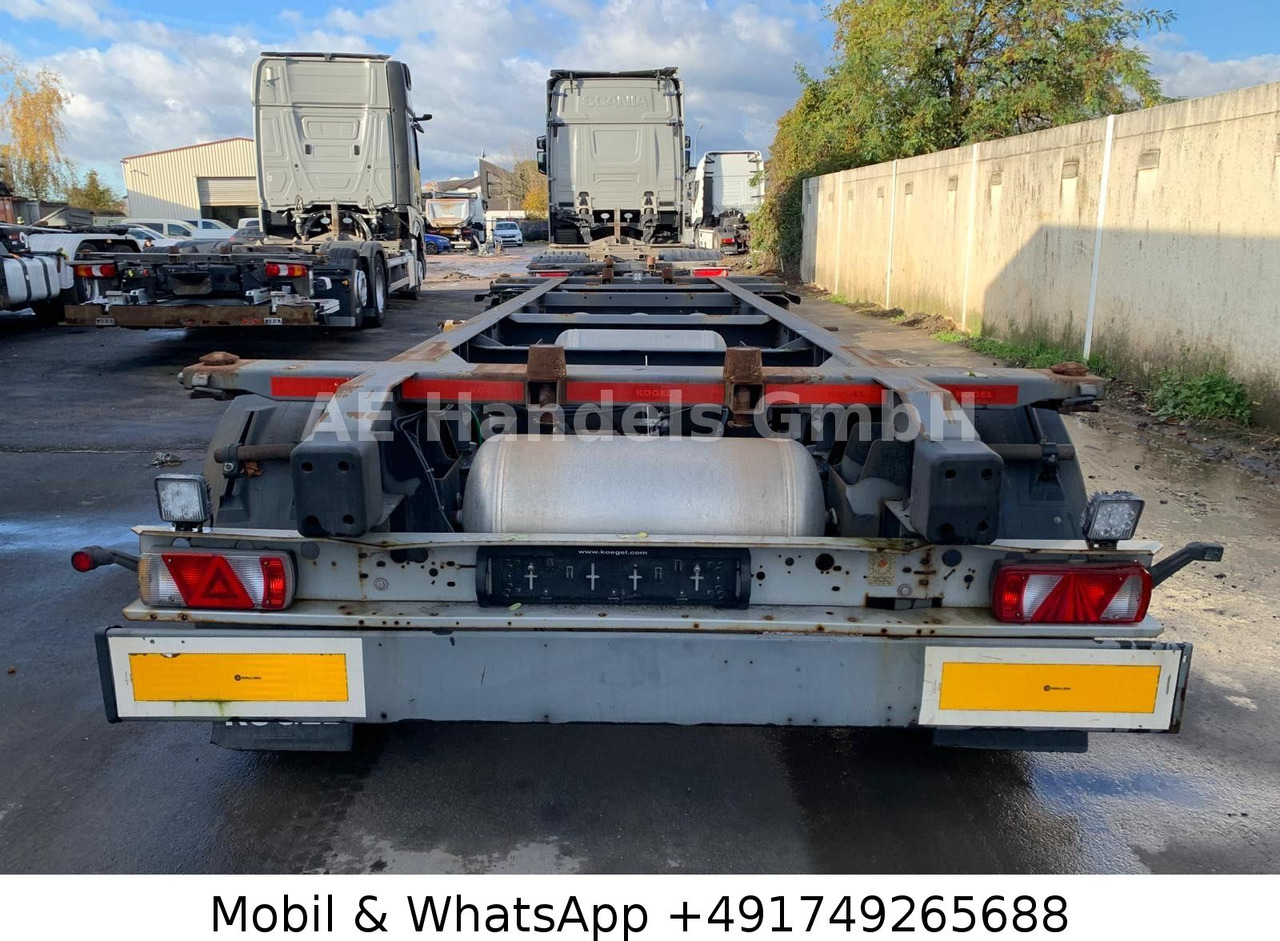 Kögel AW 18 BDF Drehschemel *Scheibenbremsen/Vollluft - Ρυμούλκα μεταφοράς εμπορευματοκιβωτίων/ Κινητό αμάξωμα: φωτογραφία 3 Kögel AW 18 BDF Drehschemel *Scheibenbremsen/Vollluft - Ρυμούλκα μεταφοράς εμπορευματοκιβωτίων/ Κινητό αμάξωμα: φωτογραφία 3