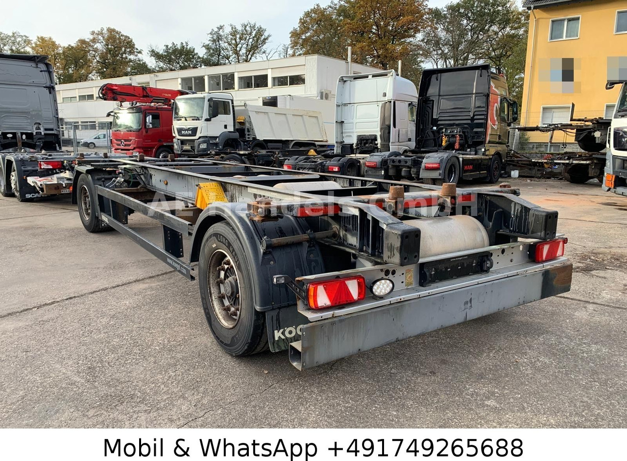 Kögel AW 18 BDF Drehschemel *Scheibenbremsen/Vollluft - Ρυμούλκα μεταφοράς εμπορευματοκιβωτίων/ Κινητό αμάξωμα: φωτογραφία 5 Kögel AW 18 BDF Drehschemel *Scheibenbremsen/Vollluft - Ρυμούλκα μεταφοράς εμπορευματοκιβωτίων/ Κινητό αμάξωμα: φωτογραφία 5