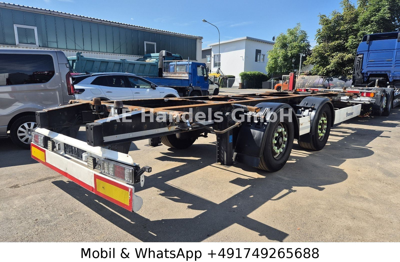 Krone ZZ Tandem BDF *Wabco / BPW / TÜV-01.2026 - Ρυμούλκα σασί: φωτογραφία 3 Krone ZZ Tandem BDF *Wabco / BPW / TÜV-01.2026 - Ρυμούλκα σασί: φωτογραφία 3