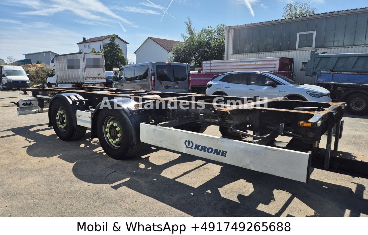 Krone ZZ Tandem BDF *Wabco / BPW / TÜV-01.2026 - Ρυμούλκα σασί: φωτογραφία 2 Krone ZZ Tandem BDF *Wabco / BPW / TÜV-01.2026 - Ρυμούλκα σασί: φωτογραφία 2