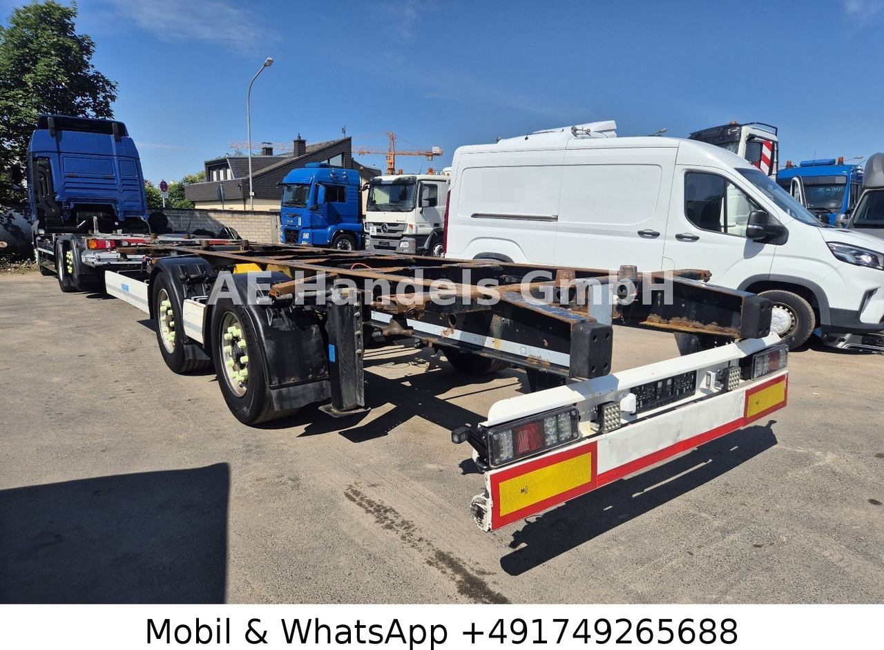 Krone ZZ Tandem BDF *Wabco / BPW / TÜV-01.2026 - Ρυμούλκα σασί: φωτογραφία 5 Krone ZZ Tandem BDF *Wabco / BPW / TÜV-01.2026 - Ρυμούλκα σασί: φωτογραφία 5