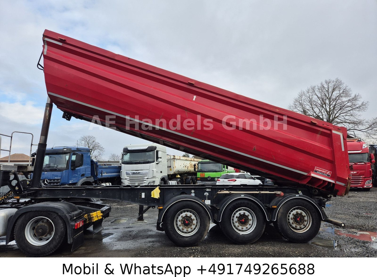 Langendorf NW-3 Stahl *26m³/1.Liftachse/Podest/Rollplane - Επικαθήμενο ανατρεπόμενο: φωτογραφία 2 Langendorf NW-3 Stahl *26m³/1.Liftachse/Podest/Rollplane - Επικαθήμενο ανατρεπόμενο: φωτογραφία 2