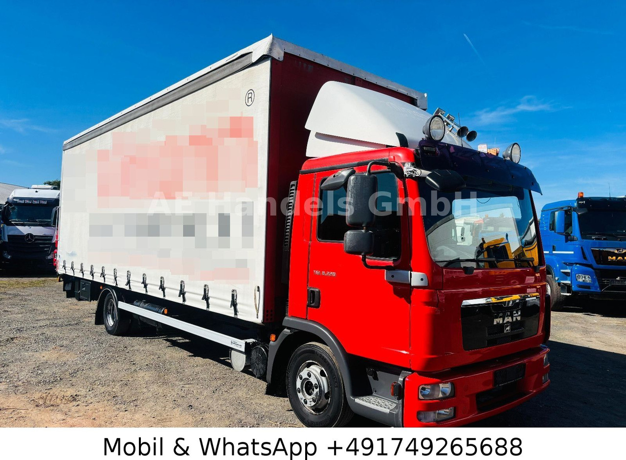 MAN TGL 8.220 C BL P+P 4x2*LBW/Tautliner/AHK/AirPipe - Επαγγελματικό αυτοκίνητο με μουσαμά: φωτογραφία 1 MAN TGL 8.220 C BL P+P 4x2*LBW/Tautliner/AHK/AirPipe - Επαγγελματικό αυτοκίνητο με μουσαμά: φωτογραφία 1