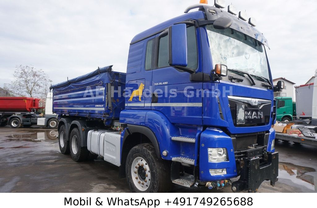 Φορτηγό ανατρεπόμενο MAN TGS 26.480 XLX BB 6x4*Pritarder/Manual/Bordmatik: φωτογραφία 30