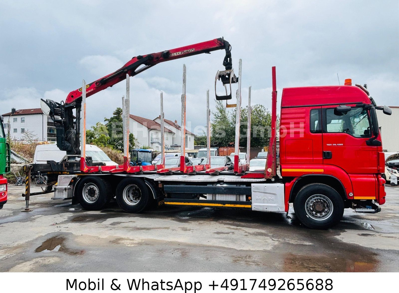 MAN TGS 26.500 HydroDrive BL Palfinger-M12Z*Retarder - Φορτηγό ξυλείας, Φορτηγό με γερανό: φωτογραφία 2 MAN TGS 26.500 HydroDrive BL Palfinger-M12Z*Retarder - Φορτηγό ξυλείας, Φορτηγό με γερανό: φωτογραφία 2