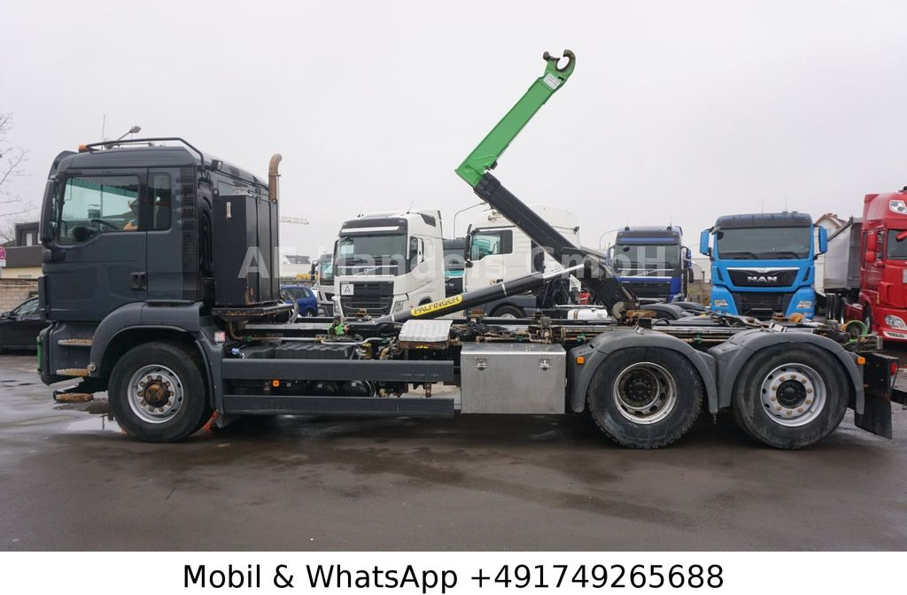 MAN TGS 26.500 XLX BL 6x4 H *Pritarder/Palfinger-T20 MAN TGS 26.500 XLX BL 6x4 H *Pritarder/Palfinger-T20 - Φορτηγό φόρτωσης γάντζου, Φορτηγό με γερανό: φωτογραφία 2 MAN TGS 26.500 XLX BL 6x4 H *Pritarder/Palfinger-T20 MAN TGS 26.500 XLX BL 6x4 H *Pritarder/Palfinger-T20 - Φορτηγό φόρτωσης γάντζου, Φορτηγό με γερανό: φωτογραφία 2