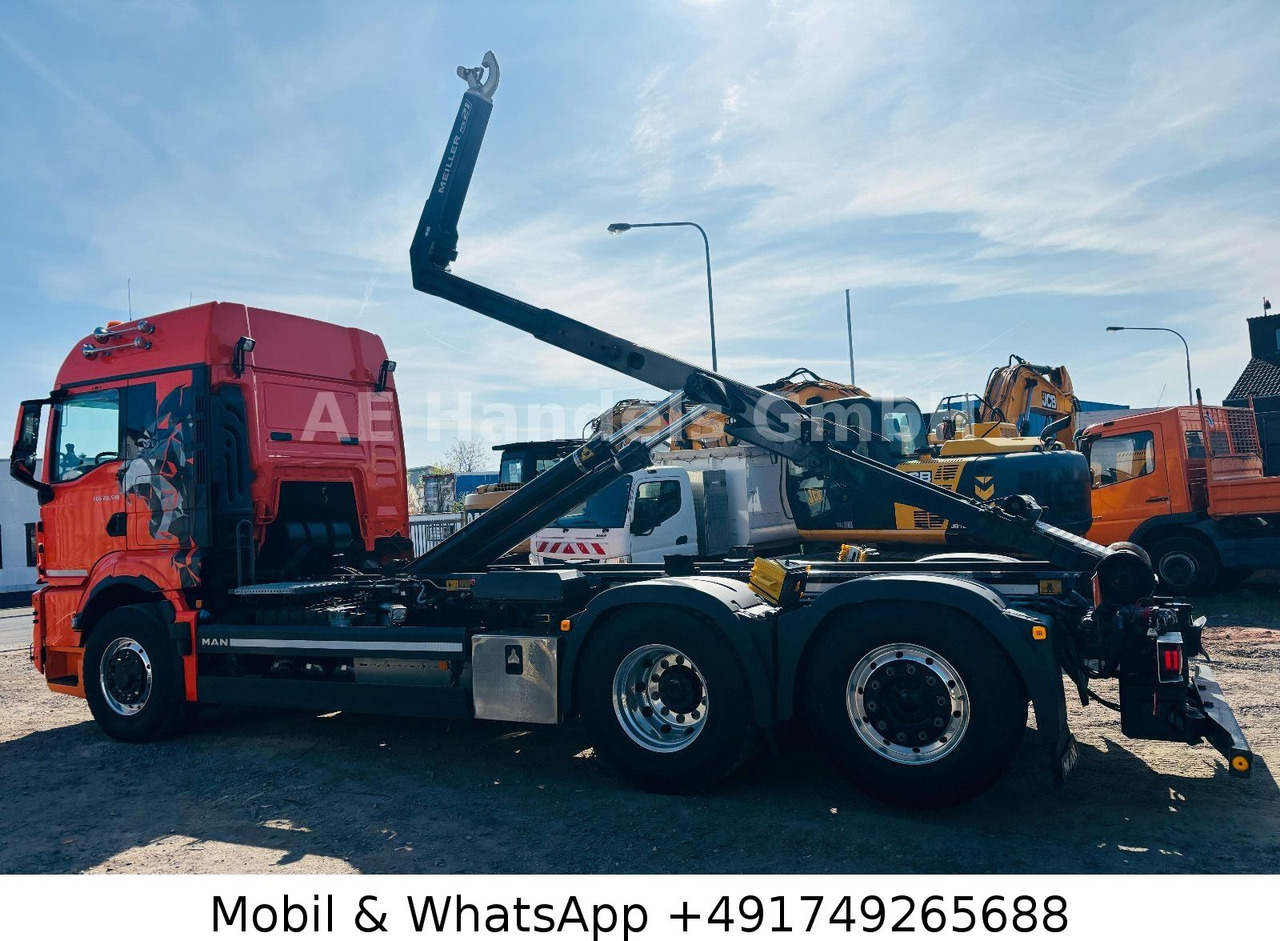MAN TGS 26.510 6x4 BL HydroDrive Meiller *Pritarder - Φορτηγό φόρτωσης γάντζου: φωτογραφία 3 MAN TGS 26.510 6x4 BL HydroDrive Meiller *Pritarder - Φορτηγό φόρτωσης γάντζου: φωτογραφία 3