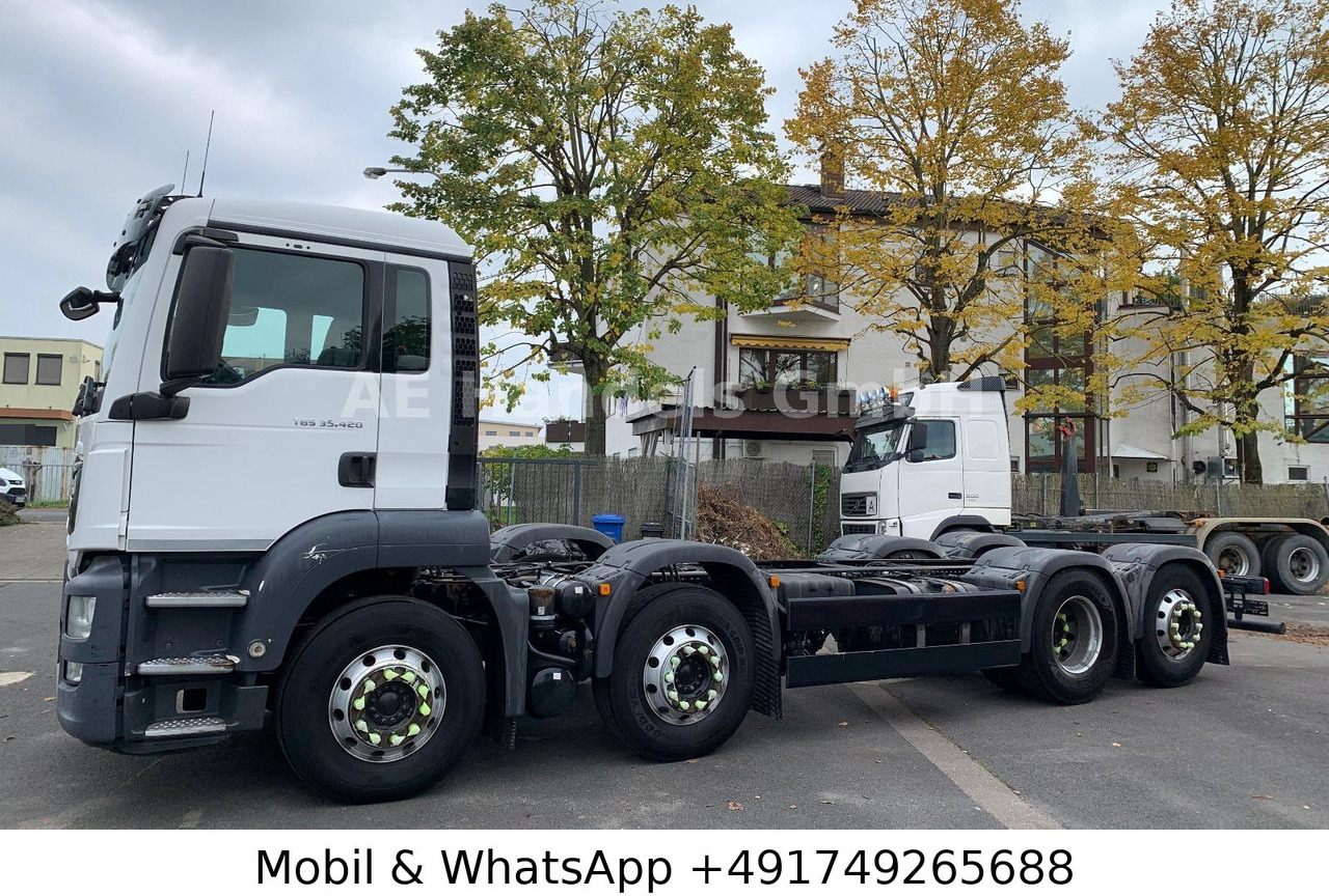 MAN TGS 32.420 M BL 8x2*Pritader/Lenk+Lift/Alcoa/ACC - Φορτηγό σασί: φωτογραφία 2 MAN TGS 32.420 M BL 8x2*Pritader/Lenk+Lift/Alcoa/ACC - Φορτηγό σασί: φωτογραφία 2