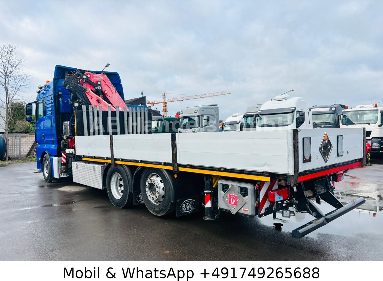 MAN TGX 26.540 XLX BL 6x2 FASSI F455 *Funk/Lenk+Lift - Φορτηγό με ανοιχτή καρότσα, Φορτηγό με γερανό: φωτογραφία 4 MAN TGX 26.540 XLX BL 6x2 FASSI F455 *Funk/Lenk+Lift - Φορτηγό με ανοιχτή καρότσα, Φορτηγό με γερανό: φωτογραφία 4