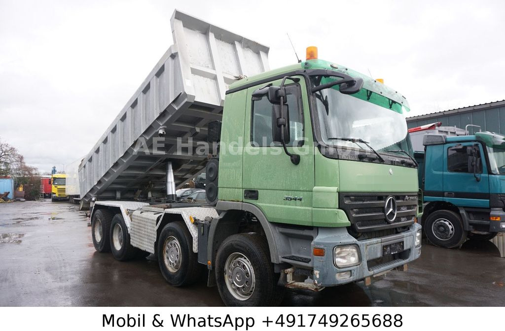 Mercedes-Benz Actros II 3244 8x4 BB Meiller *Bordmatik/3-Pedal - Φορτηγό ανατρεπόμενο: φωτογραφία 1 Mercedes-Benz Actros II 3244 8x4 BB Meiller *Bordmatik/3-Pedal - Φορτηγό ανατρεπόμενο: φωτογραφία 1
