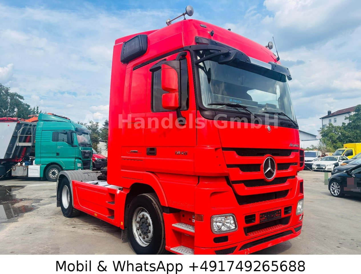 Mercedes-Benz Actros III 1846 Megaspace BL *EEV/Retarder - Τράκτορας: φωτογραφία 1 Mercedes-Benz Actros III 1846 Megaspace BL *EEV/Retarder - Τράκτορας: φωτογραφία 1