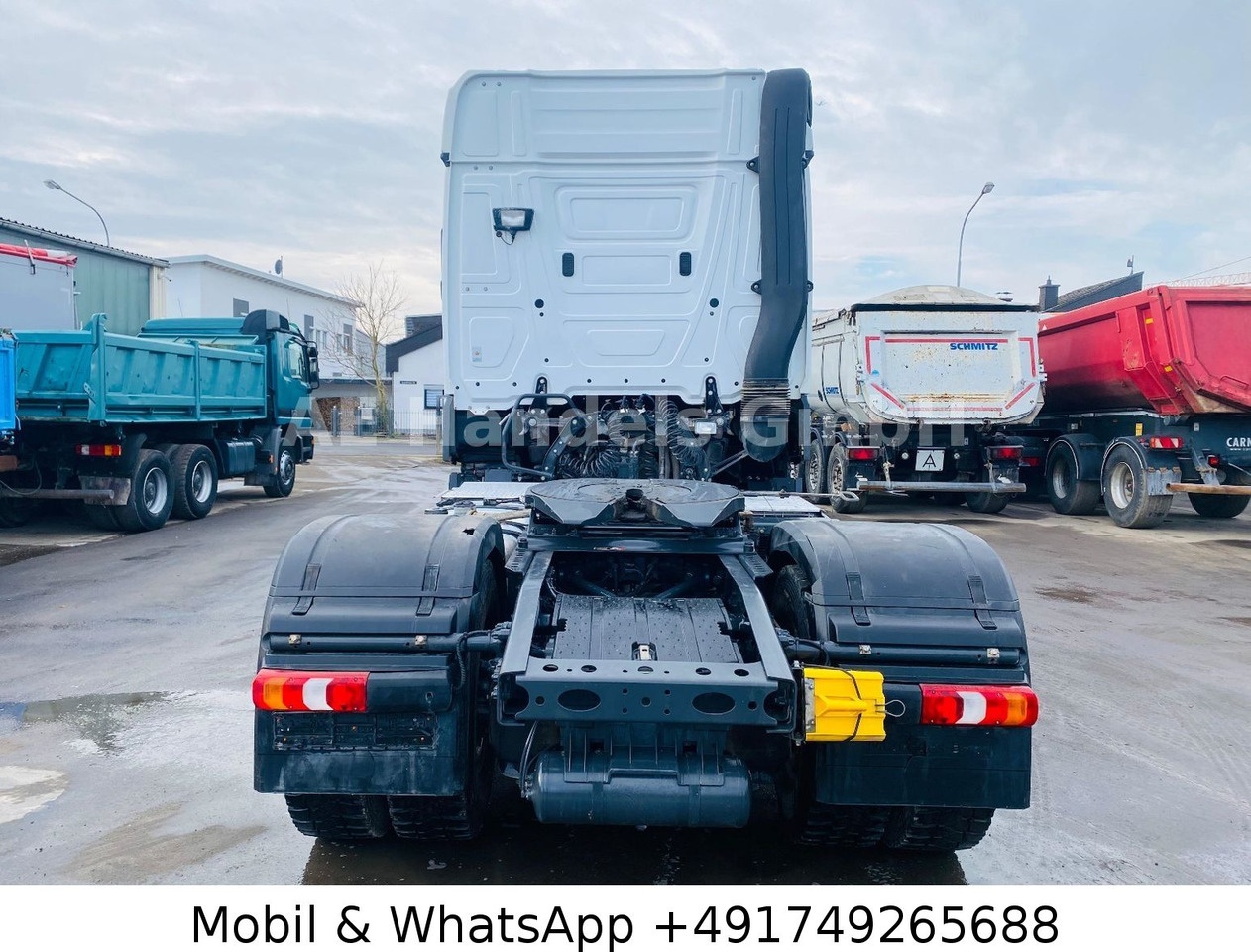 Mercedes-Benz Actros IV 1851 BL 4x4 HAD*Retarder/Hydr./ACC/LDW - Τράκτορας: φωτογραφία 4 Mercedes-Benz Actros IV 1851 BL 4x4 HAD*Retarder/Hydr./ACC/LDW - Τράκτορας: φωτογραφία 4