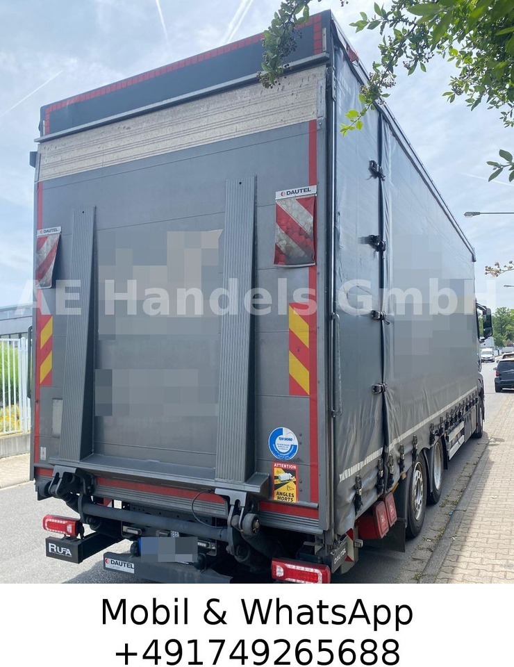 Mercedes-Benz Actros V 2540 L *Hubdach/Lenk+Lift/LBW-2,8m - Φορτηγό μουσαμάς: φωτογραφία 2 Mercedes-Benz Actros V 2540 L *Hubdach/Lenk+Lift/LBW-2,8m - Φορτηγό μουσαμάς: φωτογραφία 2