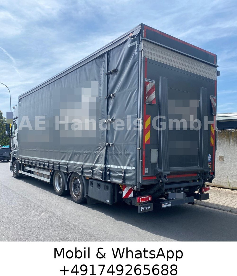 Mercedes-Benz Actros V 2540 L *Hubdach/Lenk+Lift/LBW-2,8m - Φορτηγό μουσαμάς: φωτογραφία 4 Mercedes-Benz Actros V 2540 L *Hubdach/Lenk+Lift/LBW-2,8m - Φορτηγό μουσαμάς: φωτογραφία 4