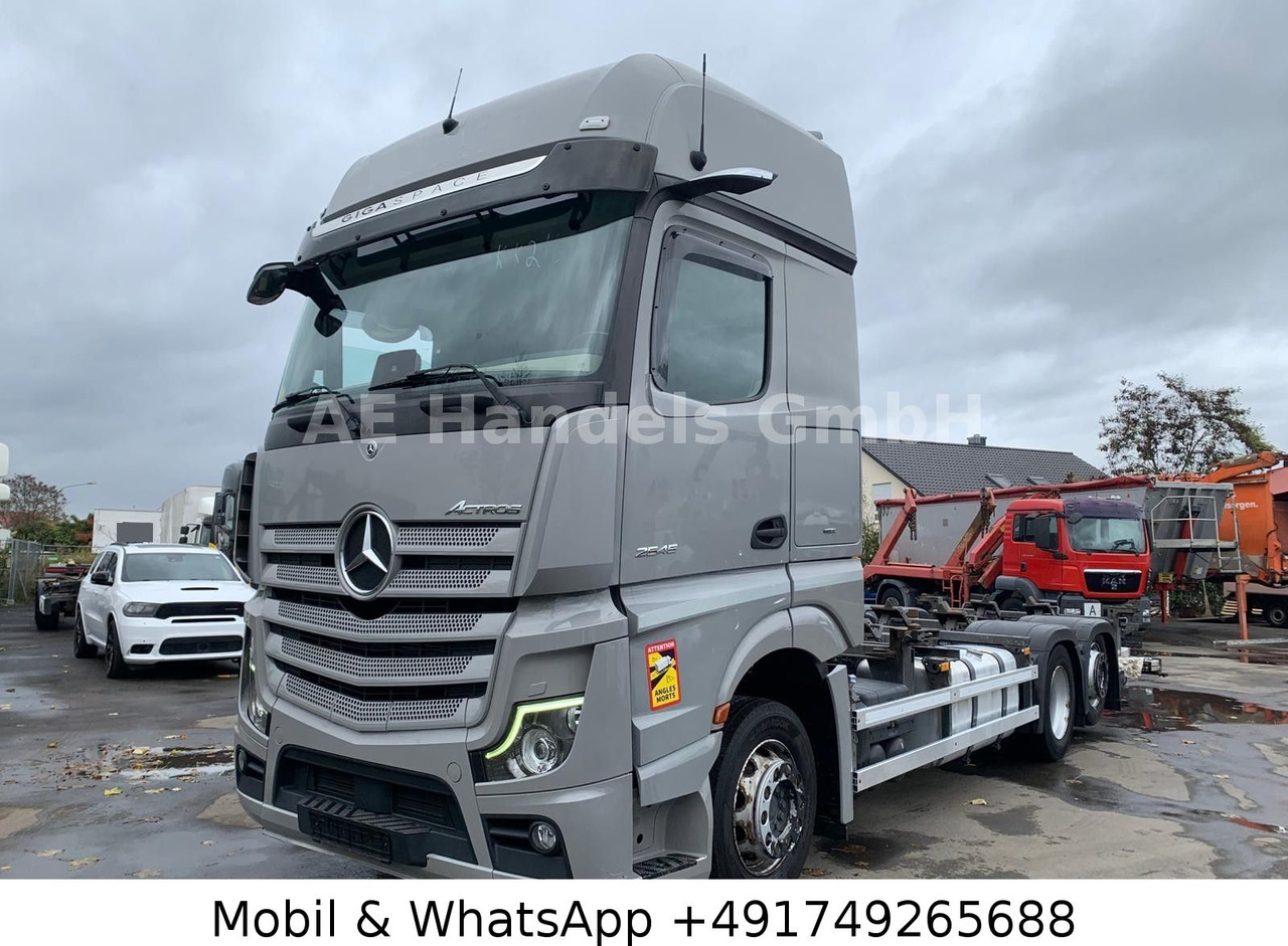 Mercedes-Benz Actros V 2545 BigSpace LL*Retarder/LBW/Lenk+Lift - Φορτηγό μεταφοράς εμπορευματοκιβωτίων/ Κινητό αμάξωμα: φωτογραφία 1 Mercedes-Benz Actros V 2545 BigSpace LL*Retarder/LBW/Lenk+Lift - Φορτηγό μεταφοράς εμπορευματοκιβωτίων/ Κινητό αμάξωμα: φωτογραφία 1