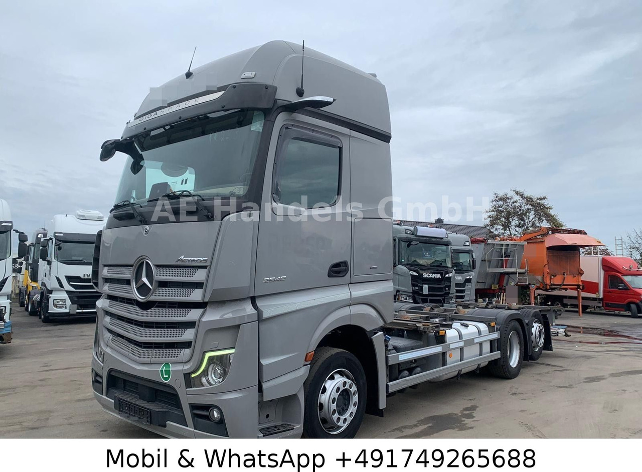 Mercedes-Benz Actros V 2545 BigSpace LL*Retarder/LBW/Lenk+Lift - Φορτηγό μεταφοράς εμπορευματοκιβωτίων/ Κινητό αμάξωμα: φωτογραφία 1 Mercedes-Benz Actros V 2545 BigSpace LL*Retarder/LBW/Lenk+Lift - Φορτηγό μεταφοράς εμπορευματοκιβωτίων/ Κινητό αμάξωμα: φωτογραφία 1