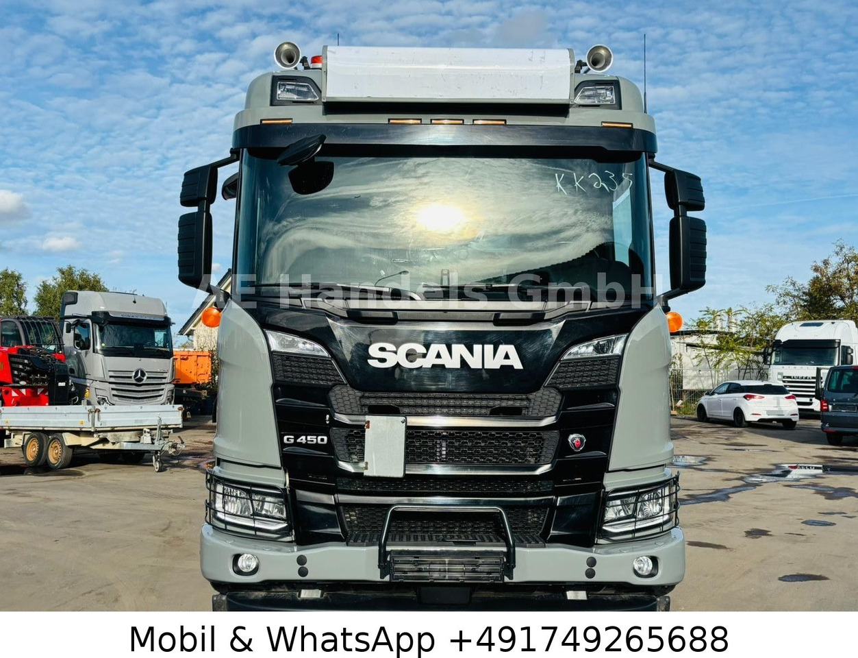 Τράκτορας Scania G 450 LoF Zul. 4x4 Flachdach*2-Kreis-Hydr/AP/LDW: φωτογραφία 8