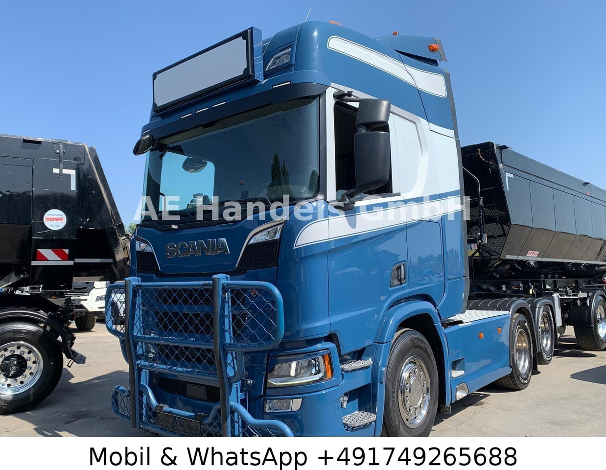 Scania R580 V8 HighLine 6x2*Retarder/Hydr/66To/Lift/ACC - Τράκτορας: φωτογραφία 1 Scania R580 V8 HighLine 6x2*Retarder/Hydr/66To/Lift/ACC - Τράκτορας: φωτογραφία 1