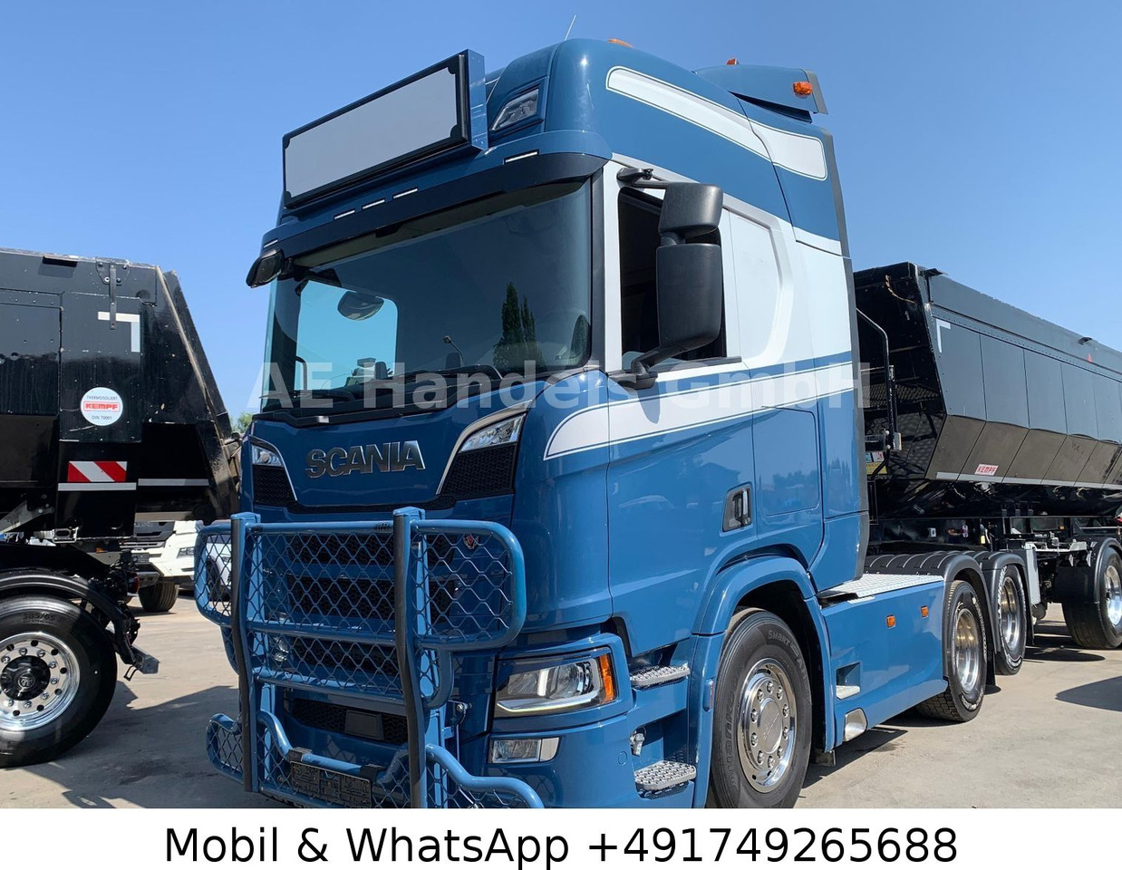 Scania R580 V8 HighLine 6x2*Retarder/Hydr/66To/Lift/ACC - Τράκτορας: φωτογραφία 1 Scania R580 V8 HighLine 6x2*Retarder/Hydr/66To/Lift/ACC - Τράκτορας: φωτογραφία 1