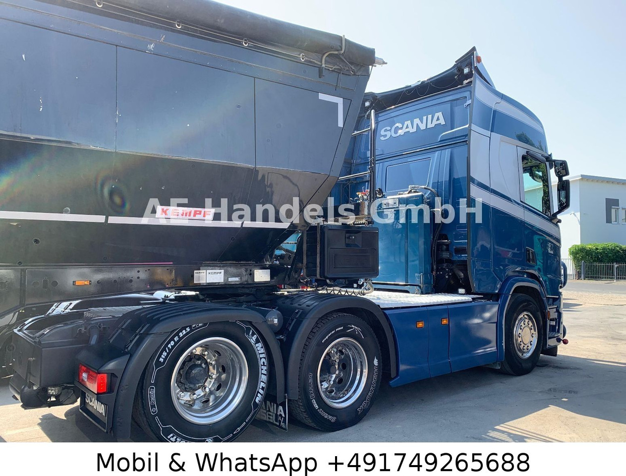 Scania R580 V8 HighLine 6x2*Retarder/Hydr/66To/Lift/ACC - Τράκτορας: φωτογραφία 3 Scania R580 V8 HighLine 6x2*Retarder/Hydr/66To/Lift/ACC - Τράκτορας: φωτογραφία 3