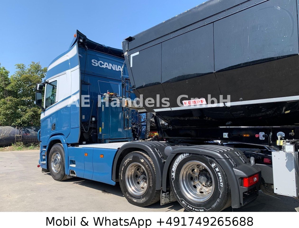 Scania R580 V8 HighLine 6x2*Retarder/Hydr/66To/Lift/ACC - Τράκτορας: φωτογραφία 2 Scania R580 V8 HighLine 6x2*Retarder/Hydr/66To/Lift/ACC - Τράκτορας: φωτογραφία 2