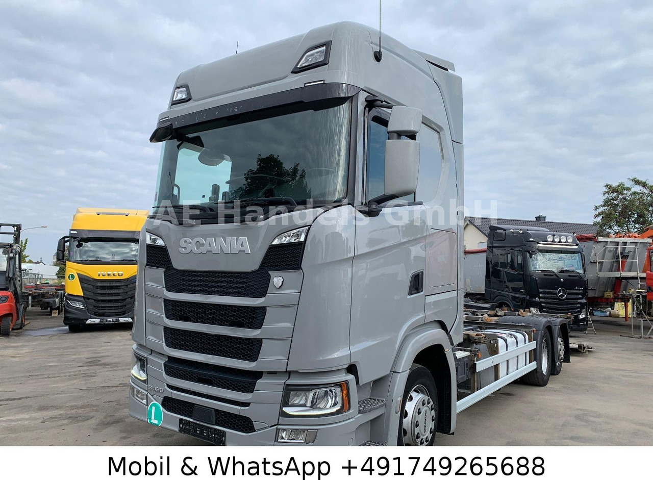 Scania S450 HighLine BDF *Retarder/Lenk+Lift/Multi/LBW - Φορτηγό μεταφοράς εμπορευματοκιβωτίων/ Κινητό αμάξωμα: φωτογραφία 1 Scania S450 HighLine BDF *Retarder/Lenk+Lift/Multi/LBW - Φορτηγό μεταφοράς εμπορευματοκιβωτίων/ Κινητό αμάξωμα: φωτογραφία 1