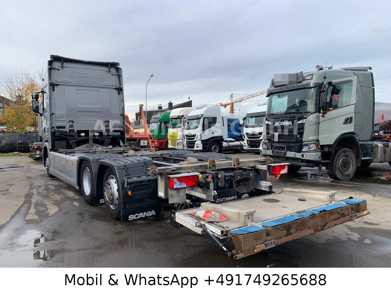 Scania S450 HighLine BDF *Retarder/Lenk+Lift/Multi/LBW - Φορτηγό μεταφοράς εμπορευματοκιβωτίων/ Κινητό αμάξωμα: φωτογραφία 3 Scania S450 HighLine BDF *Retarder/Lenk+Lift/Multi/LBW - Φορτηγό μεταφοράς εμπορευματοκιβωτίων/ Κινητό αμάξωμα: φωτογραφία 3