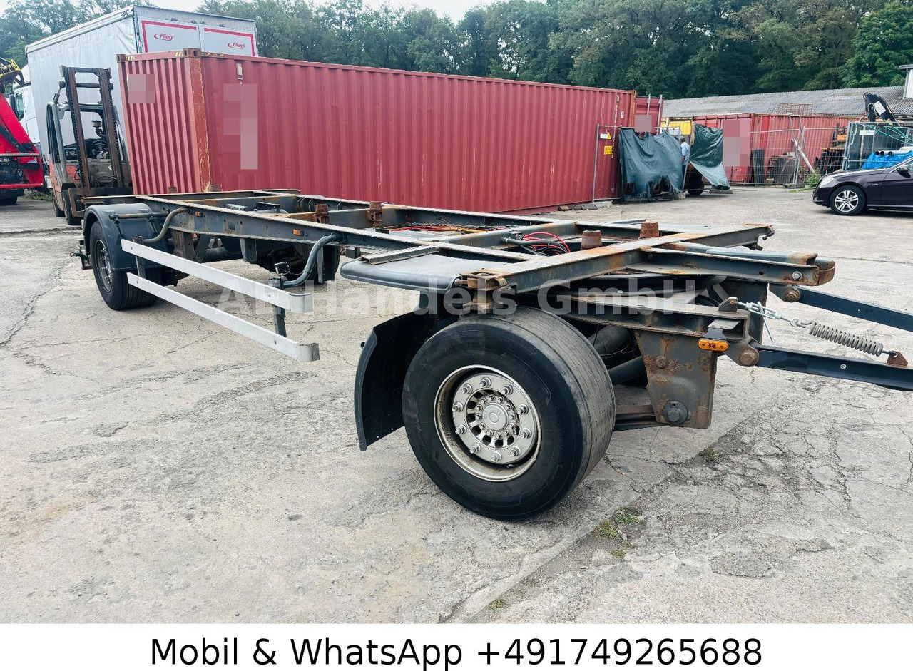 Schmitz Cargobull AFW 18 Drehschemelanhänger *TÜV/SAF-Achsen/Alcoa - Ρυμούλκα μεταφοράς εμπορευματοκιβωτίων/ Κινητό αμάξωμα: φωτογραφία 1 Schmitz Cargobull AFW 18 Drehschemelanhänger *TÜV/SAF-Achsen/Alcoa - Ρυμούλκα μεταφοράς εμπορευματοκιβωτίων/ Κινητό αμάξωμα: φωτογραφία 1