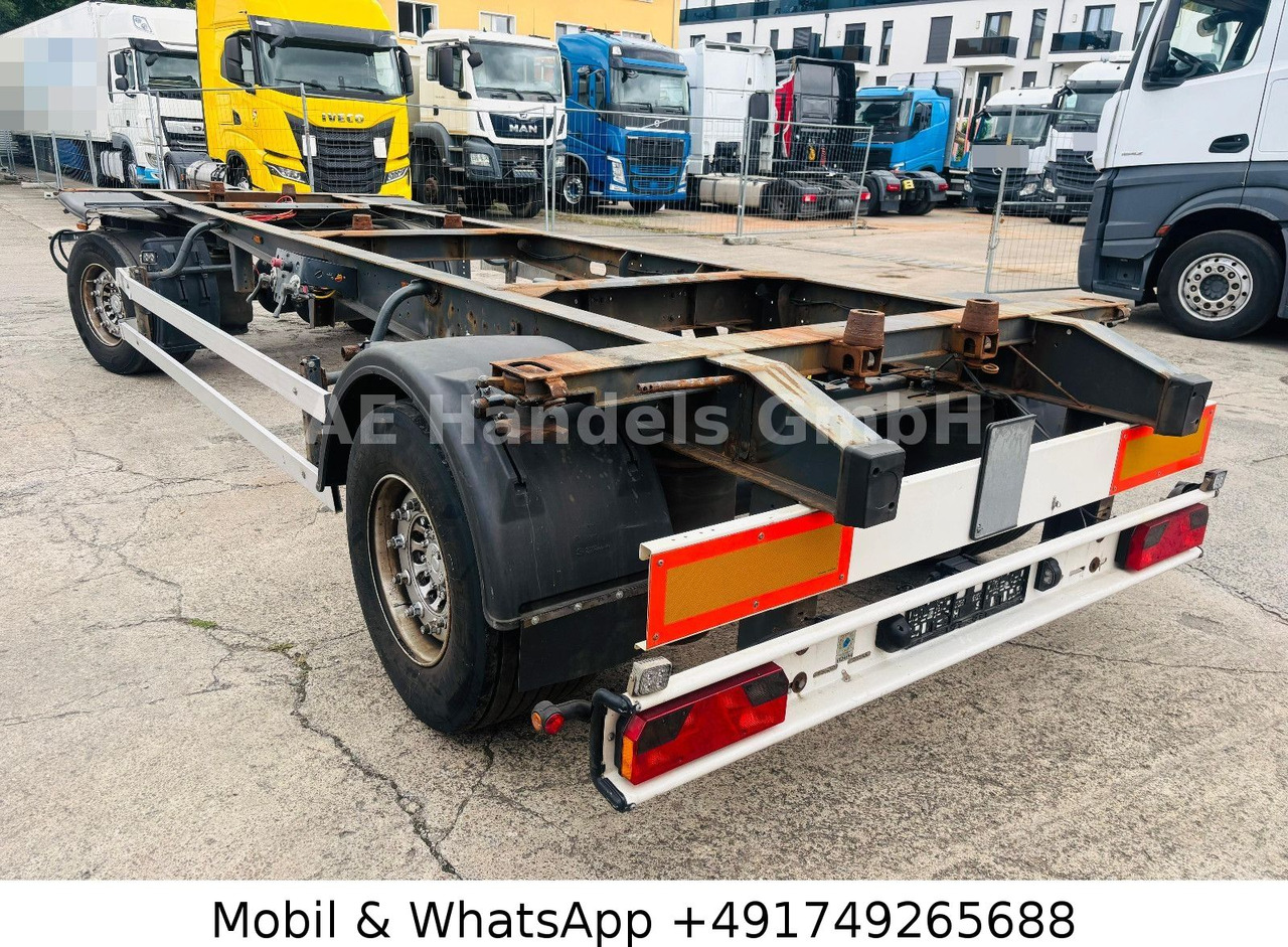 Schmitz Cargobull AFW 18 Drehschemelanhänger *TÜV/SAF-Achsen/Alcoa - Ρυμούλκα μεταφοράς εμπορευματοκιβωτίων/ Κινητό αμάξωμα: φωτογραφία 5 Schmitz Cargobull AFW 18 Drehschemelanhänger *TÜV/SAF-Achsen/Alcoa - Ρυμούλκα μεταφοράς εμπορευματοκιβωτίων/ Κινητό αμάξωμα: φωτογραφία 5