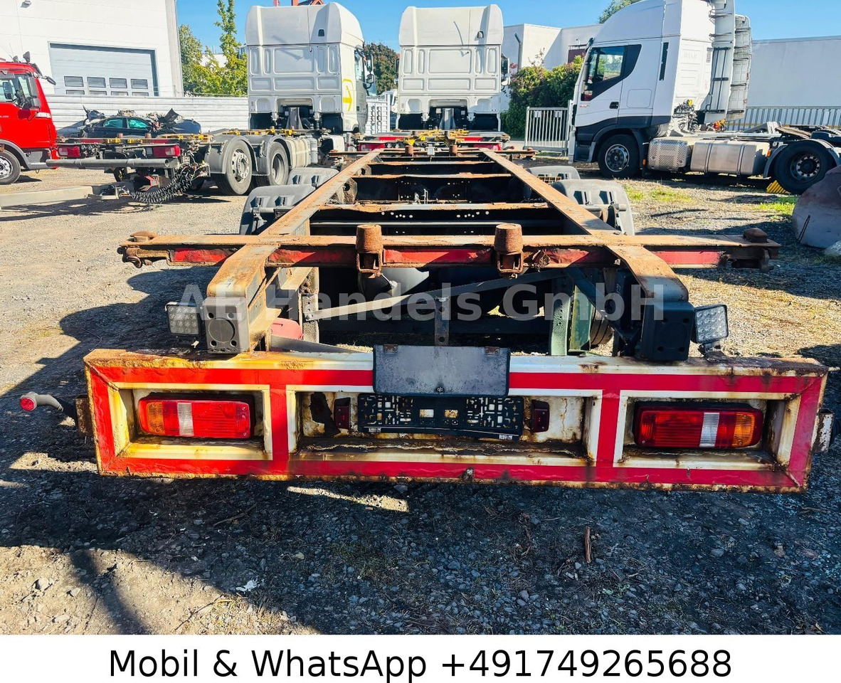 Schmitz Cargobull ZWF 18/L Tandem BDF Tiefgekoppelt*Scheibenbremse - Ρυμούλκα σασί: φωτογραφία 4 Schmitz Cargobull ZWF 18/L Tandem BDF Tiefgekoppelt*Scheibenbremse - Ρυμούλκα σασί: φωτογραφία 4