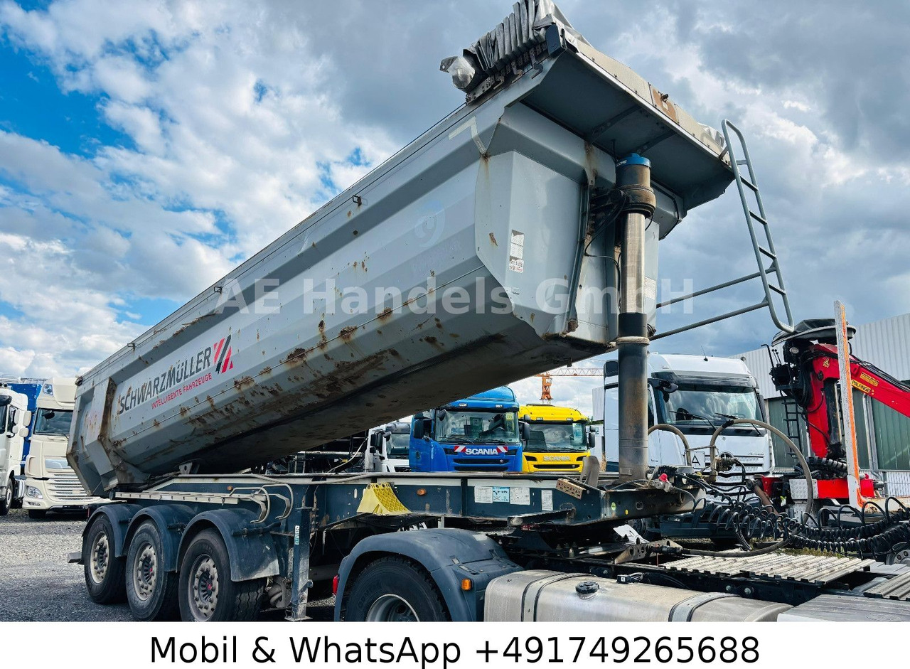 Schwarzmüller SK Stahl *24m³/Hardox/Alcoa/E-Verdeck - Επικαθήμενο ανατρεπόμενο: φωτογραφία 1 Schwarzmüller SK Stahl *24m³/Hardox/Alcoa/E-Verdeck - Επικαθήμενο ανατρεπόμενο: φωτογραφία 1