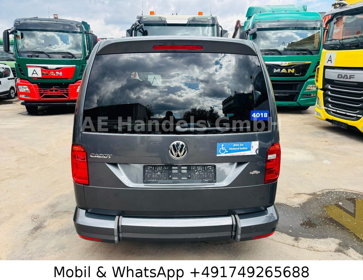 Volkswagen Caddy 2.0 TDI Maxi BTW *Rampe/Klima/Tempomat/6+1 - Επιβατικό βαν: φωτογραφία 5 Volkswagen Caddy 2.0 TDI Maxi BTW *Rampe/Klima/Tempomat/6+1 - Επιβατικό βαν: φωτογραφία 5