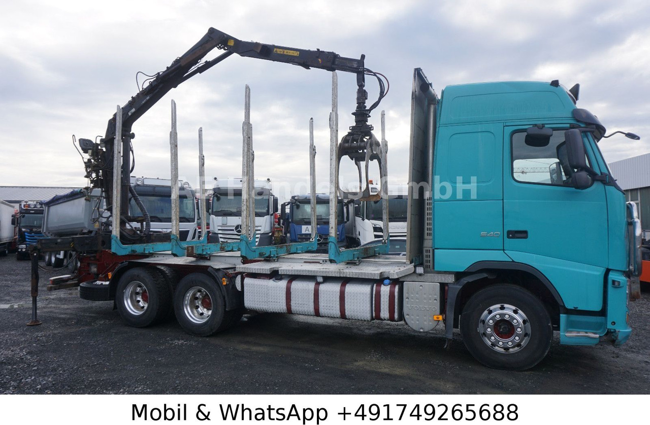 Volvo FH 540 Globe BL 6x4 Hiab 115z-80  *VEB+/AHK - Φορτηγό ξυλείας, Φορτηγό με γερανό: φωτογραφία 2 Volvo FH 540 Globe BL 6x4 Hiab 115z-80  *VEB+/AHK - Φορτηγό ξυλείας, Φορτηγό με γερανό: φωτογραφία 2