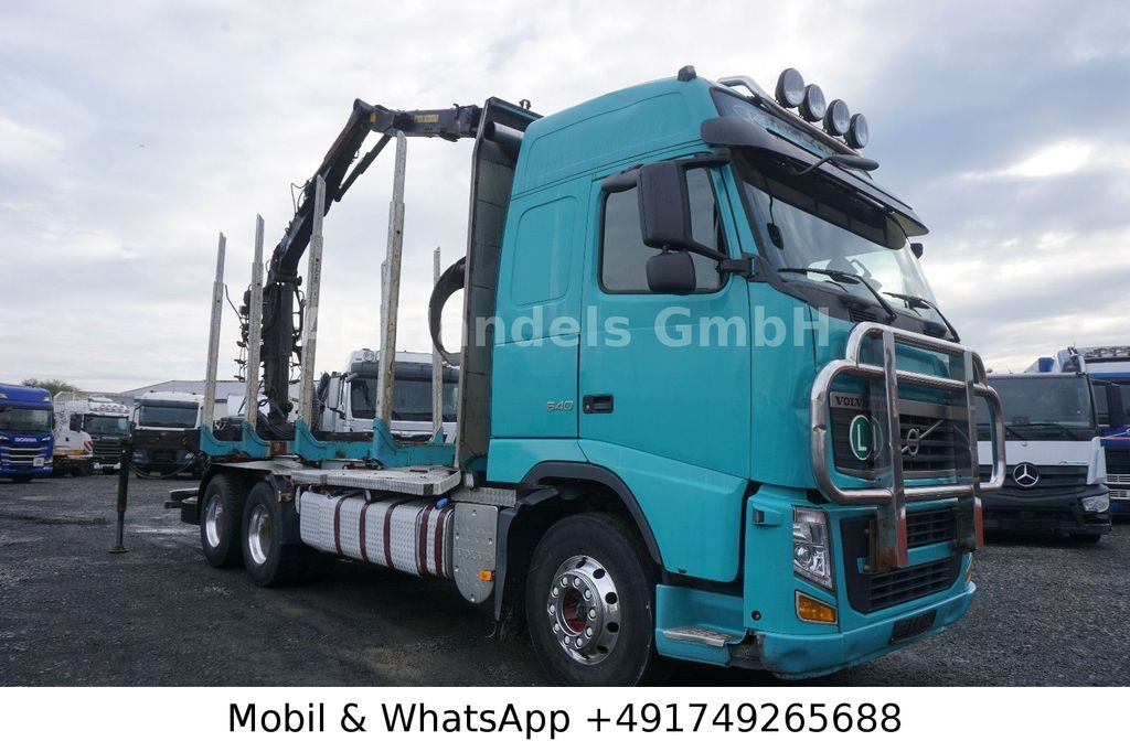 Volvo FH 540 Globe BL 6x4 Hiab 115z-80 *VEB+/AHK - Φορτηγό με γερανό: φωτογραφία 3 Volvo FH 540 Globe BL 6x4 Hiab 115z-80 *VEB+/AHK - Φορτηγό με γερανό: φωτογραφία 3